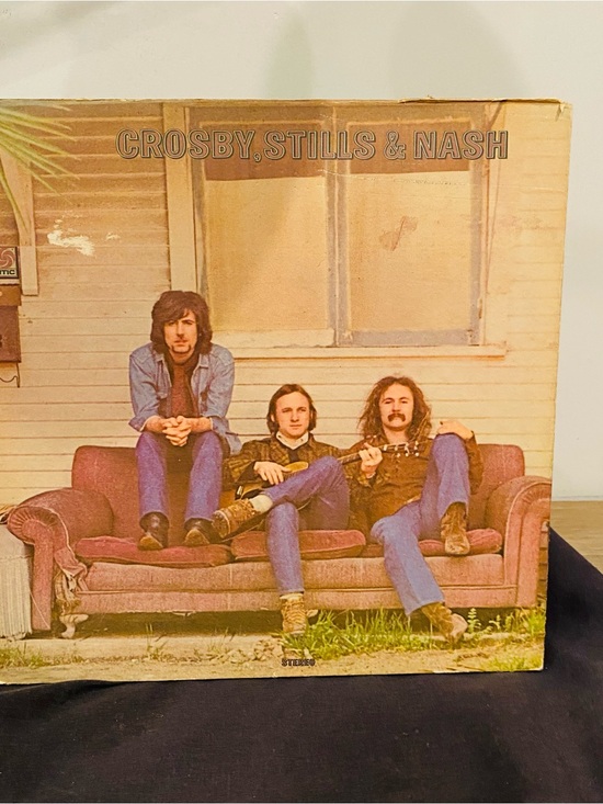 Atlantic Other - Crosby Stills & Nash - Self Titled LP - Atlantic SD 8229 Vinyl Early Press RI